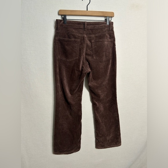 Anthropologie Pilcro Yaya Corduroy Crop Flare Jeans Womens 29 - Picture 7 of 8